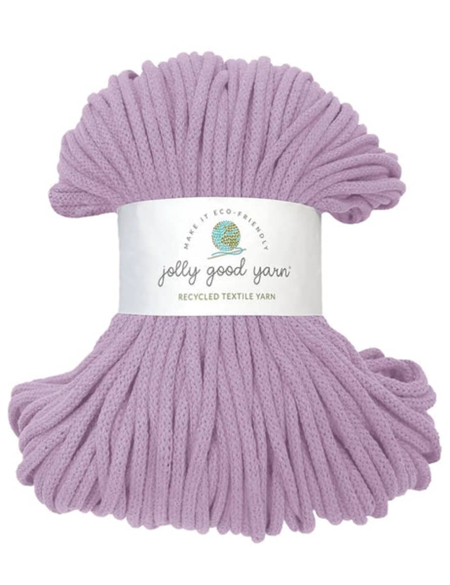 Jolly Good Yarn 5mm Recycled Braided Cord - Lifton Lilac