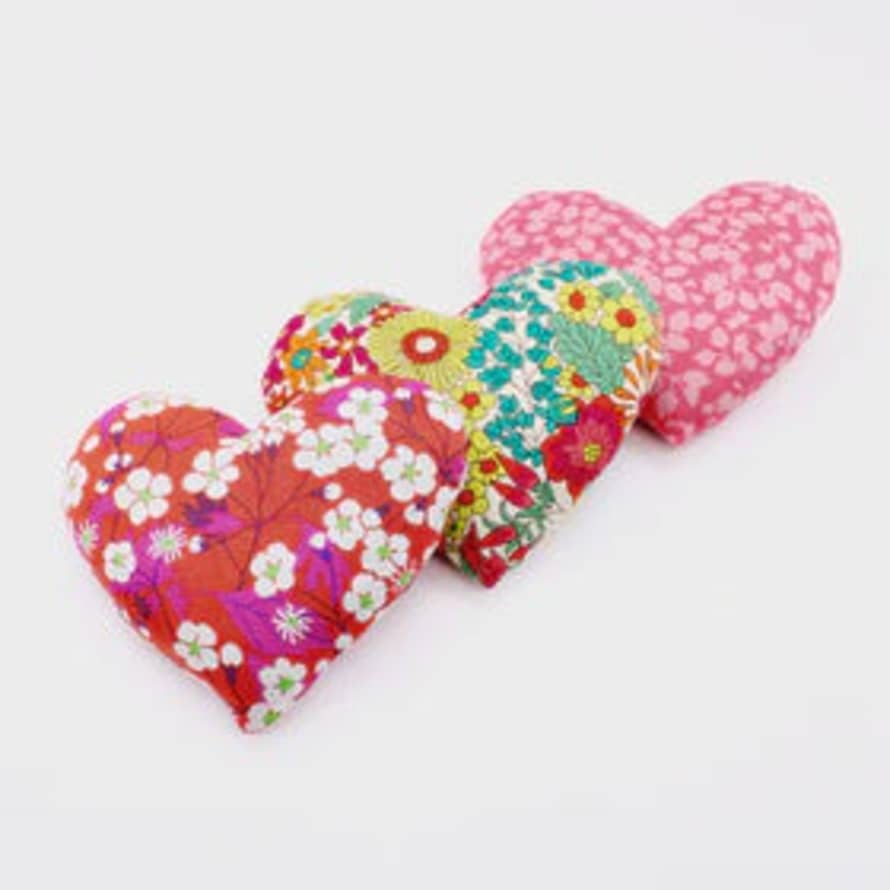 Lime Tree Design Single Liberty Print Lavender Hearts-assorted Designs”