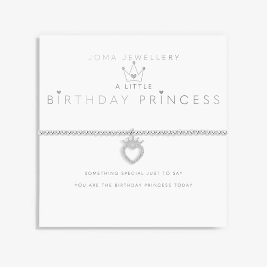 Joma Jewellery Children's A Little 'birthday Princess' Bracelet