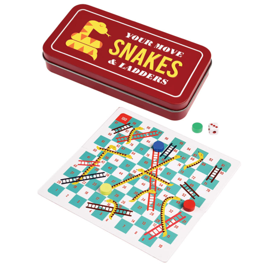 Rex London Travel Snakes And Ladders Game