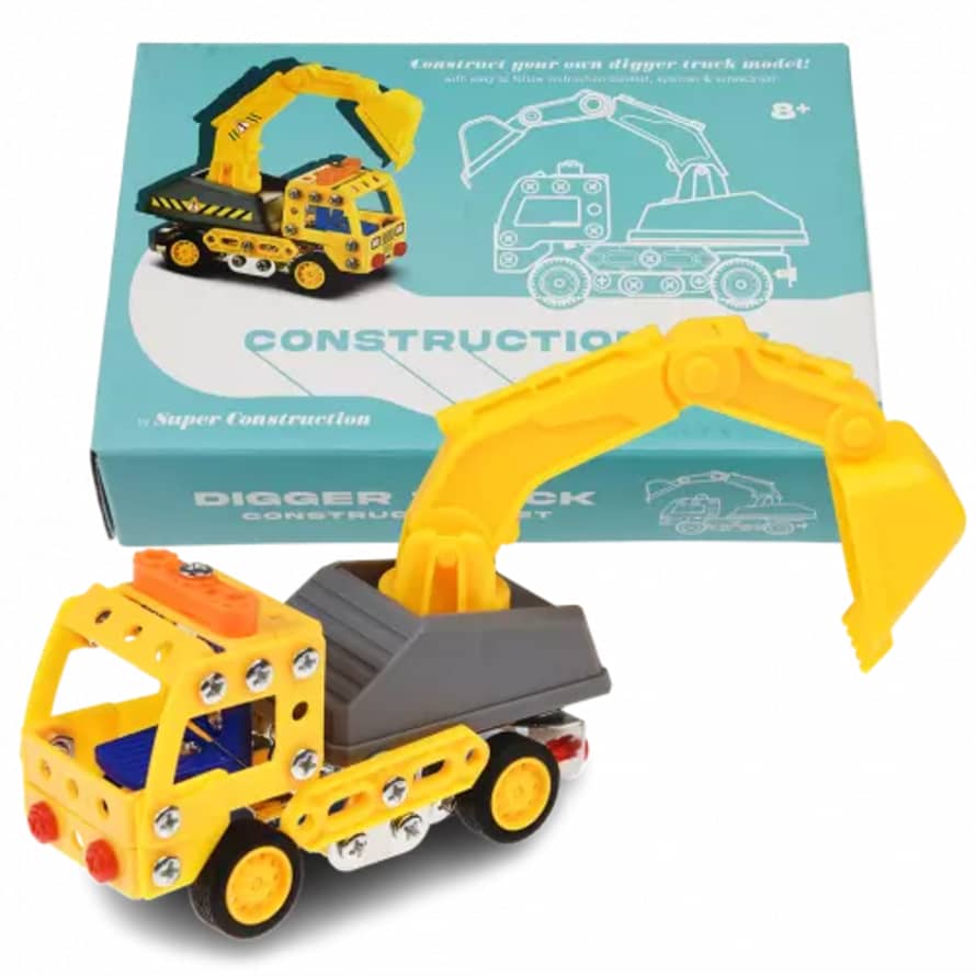 Rex London Digger Truck Construction Kit