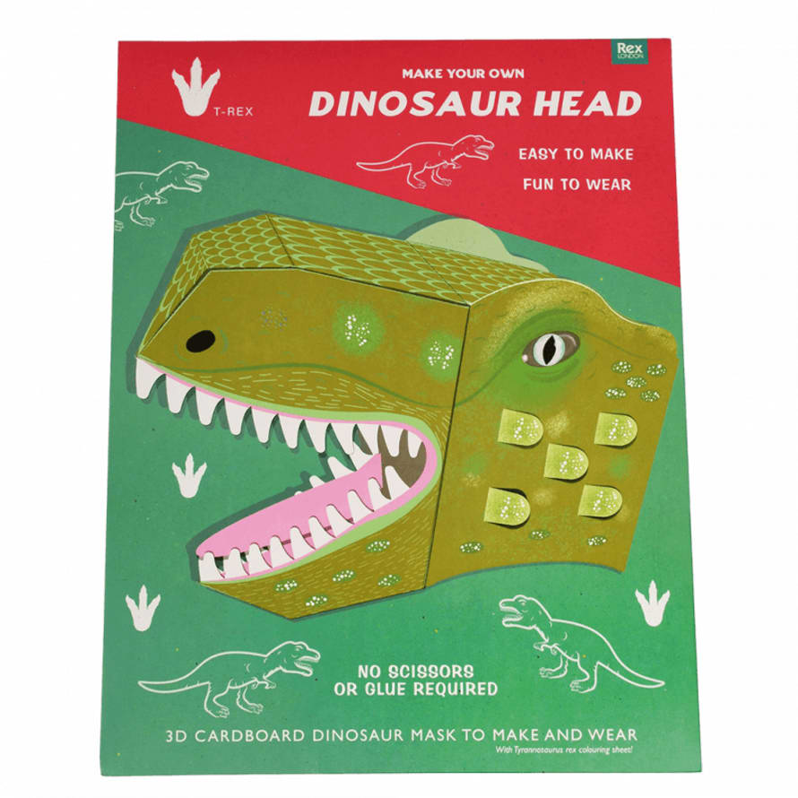 Rex London Make Your Own Dinosaur Head