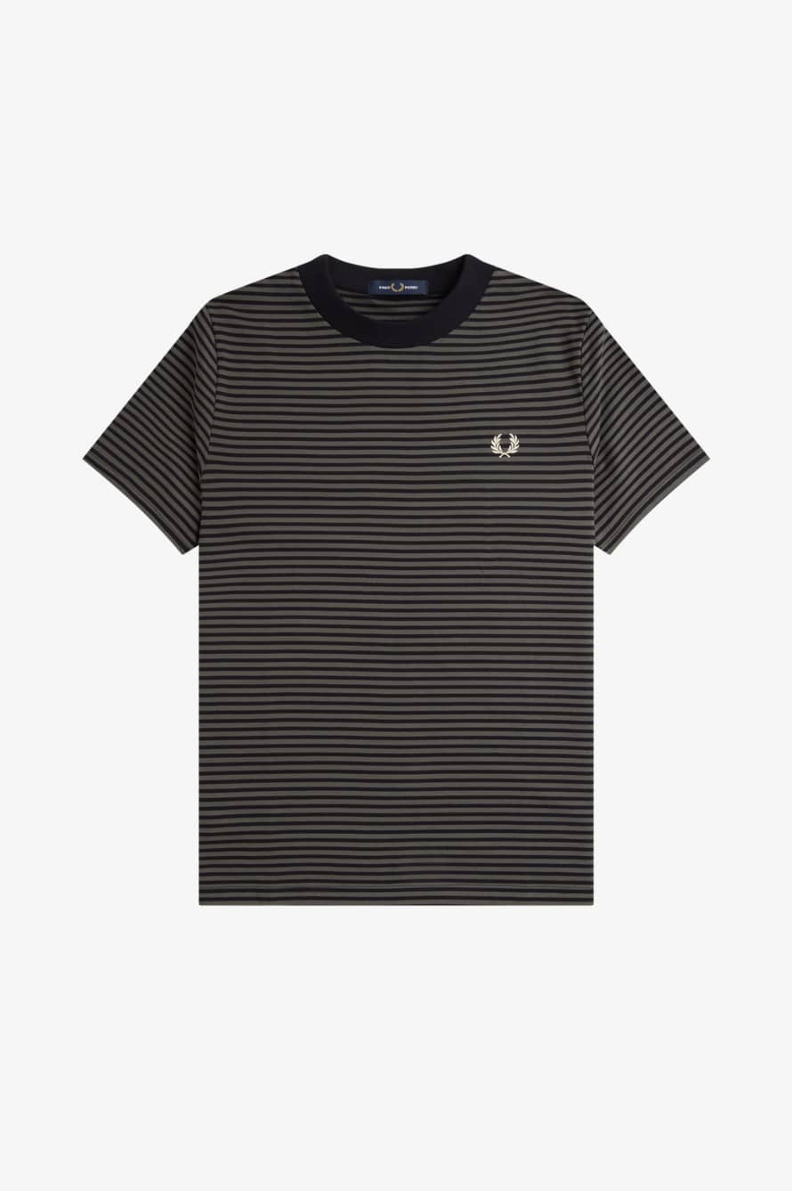 Fred Perry Fred Perry Men's Fine Stripe Heavyweight T