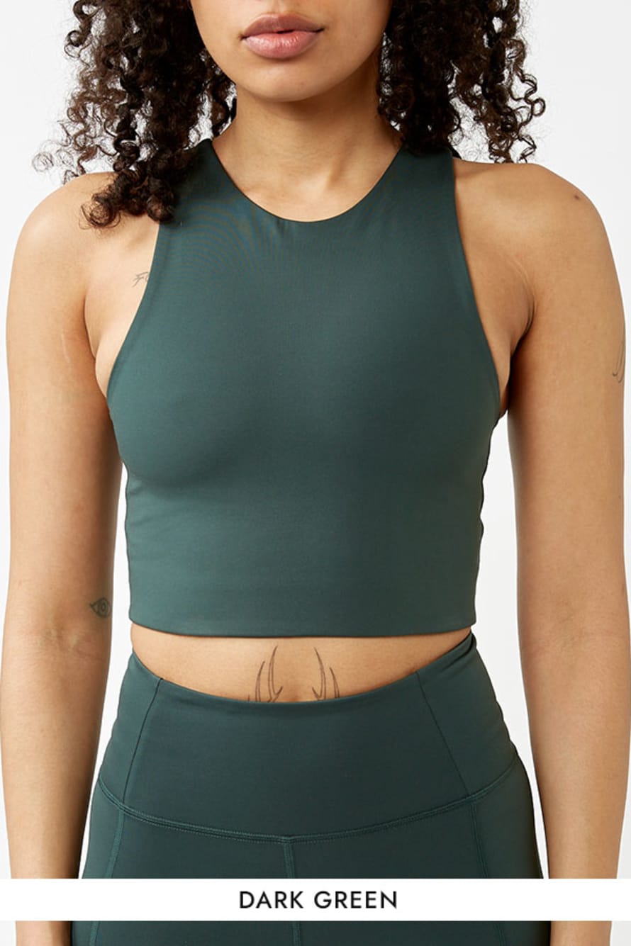 Girlfriend Collective Dylan Crop Bra  (More colours available)