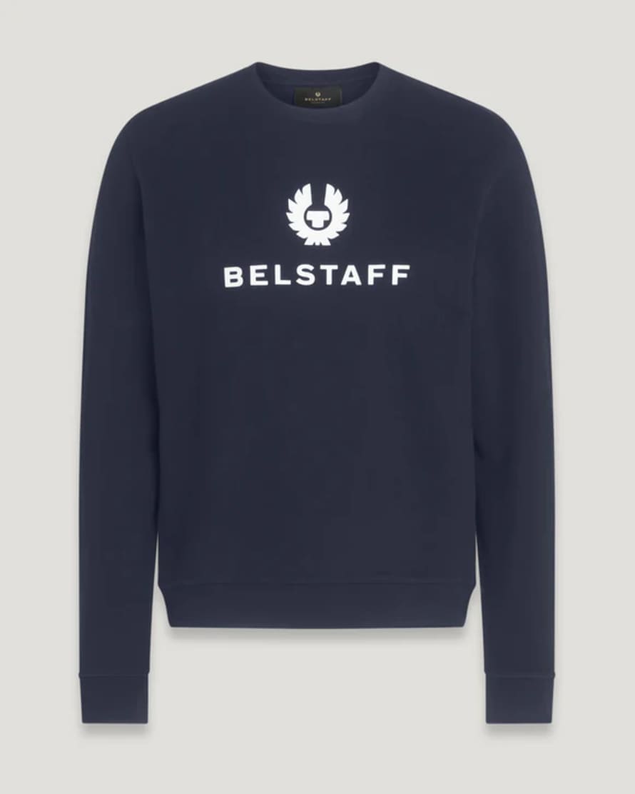 Belstaff Signature Sweatshirt Size: Xxl, Col: Dark Ink