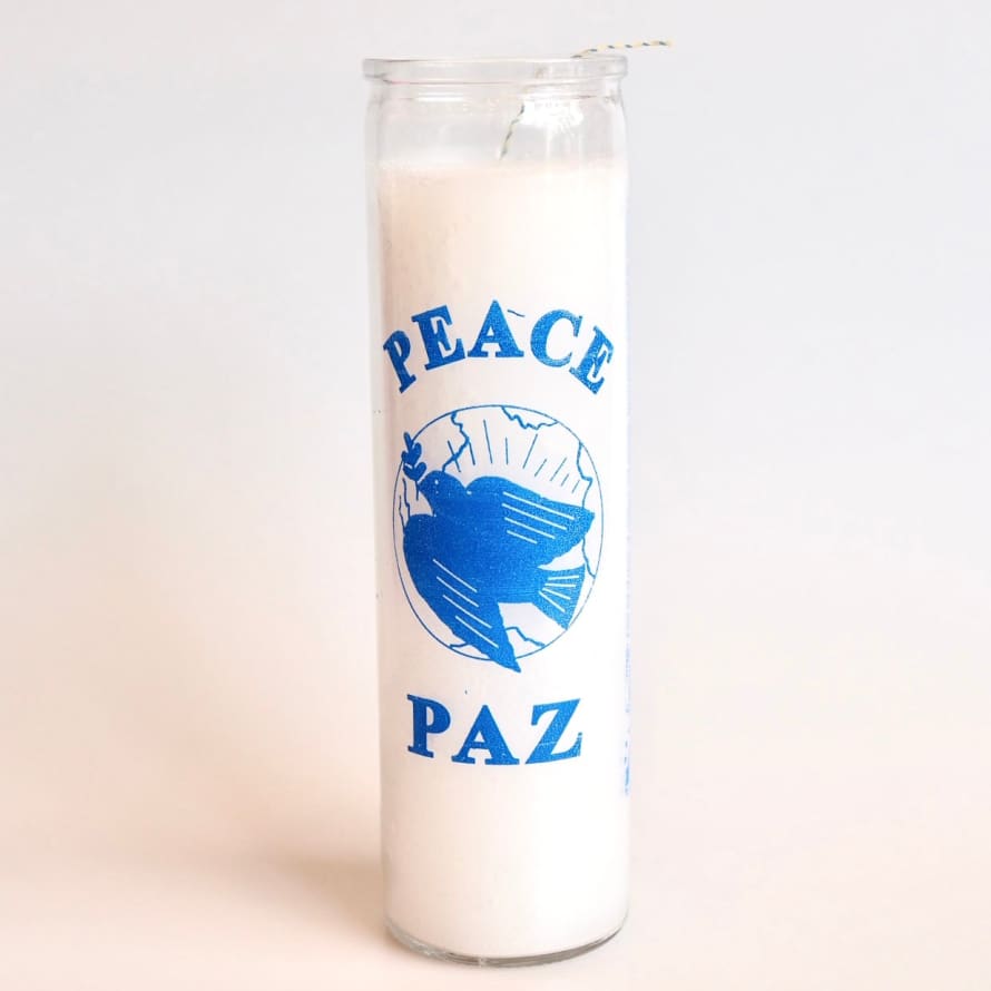 Santa sabina White Peace Ritual Prayer Candle