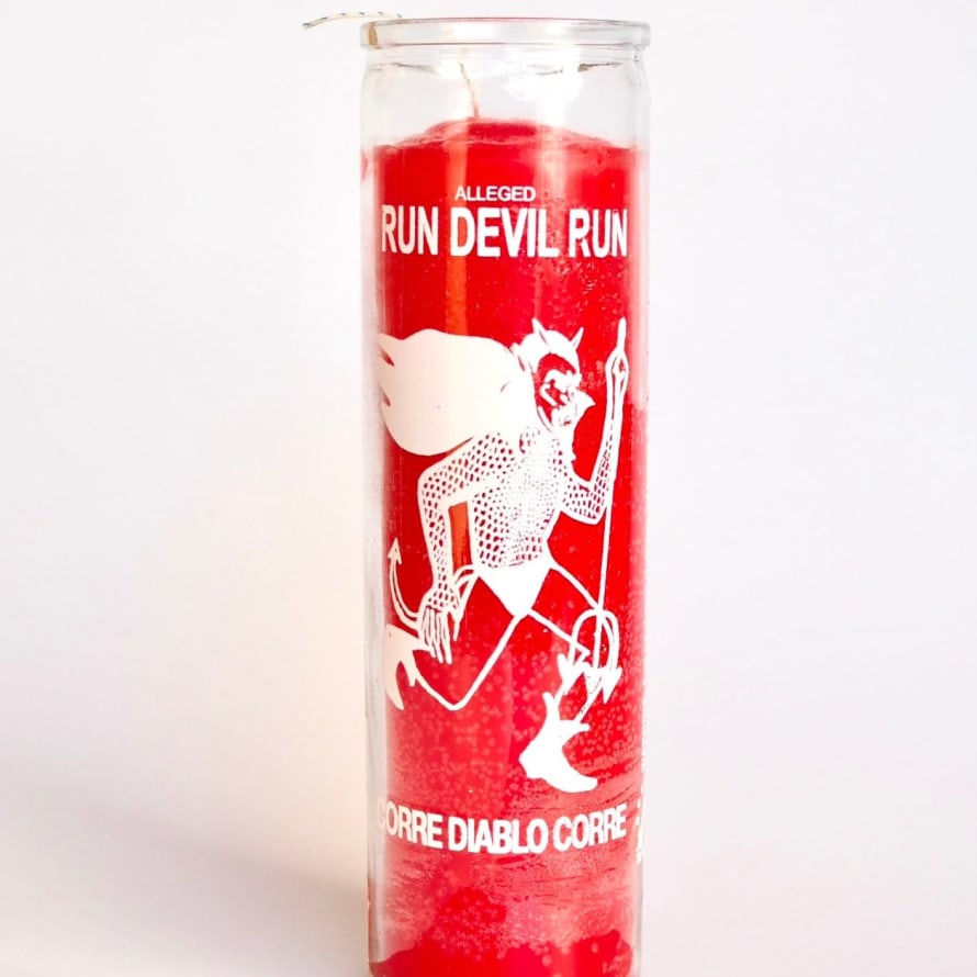 Santa sabina Run Devil Run Ritual Prayer Candle