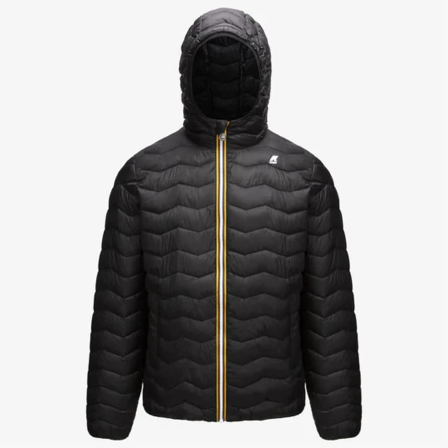 K-WAY JACK QUILTED WARM BLACK PURE