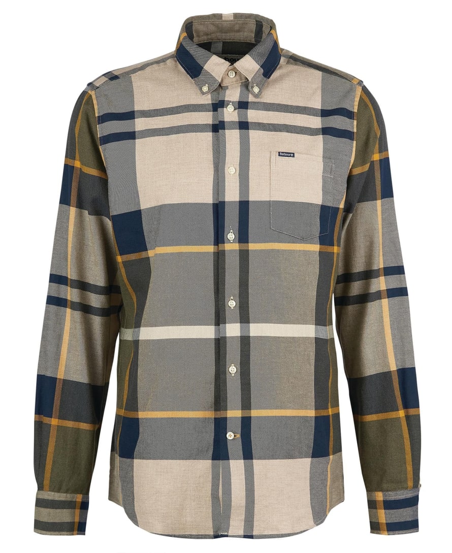 Barbour Barbour Dunoon Tailored Shirt Forest Mist