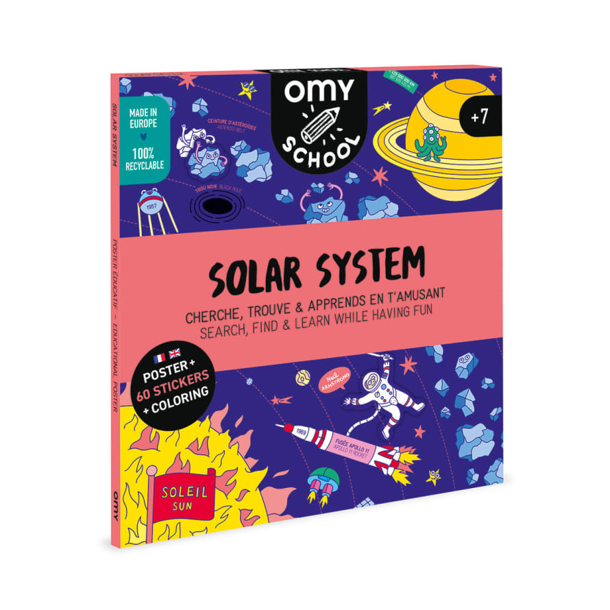 OMY Omy School Poster - Solar System