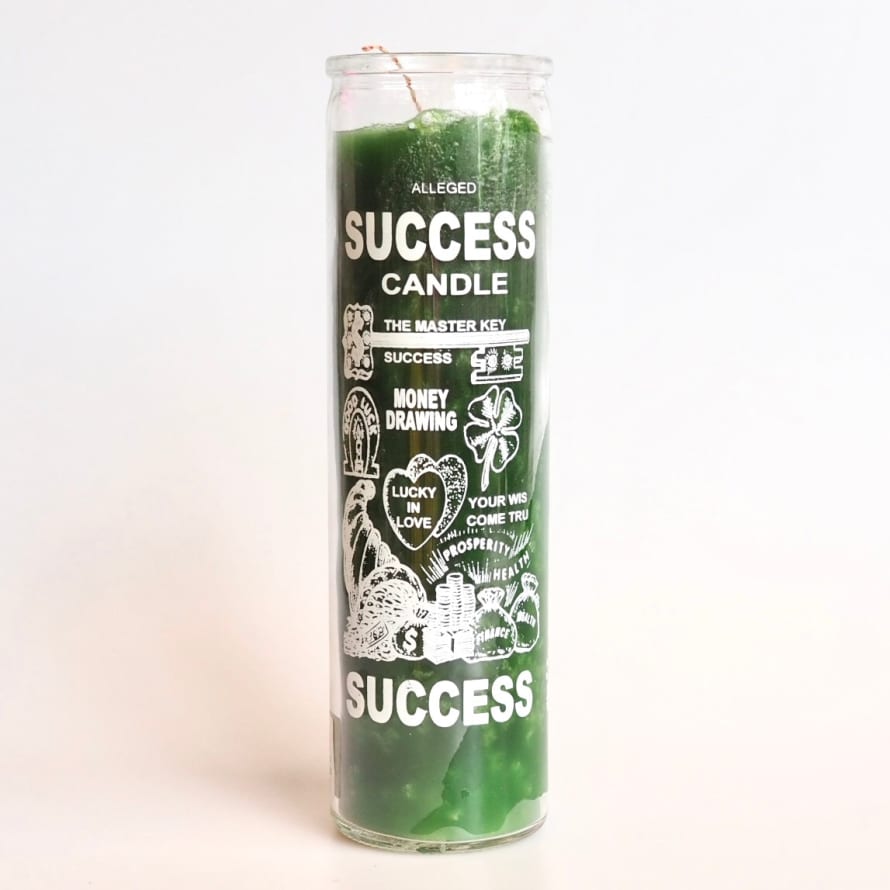 Santa sabina Green Success Ritual Prayer Candle
