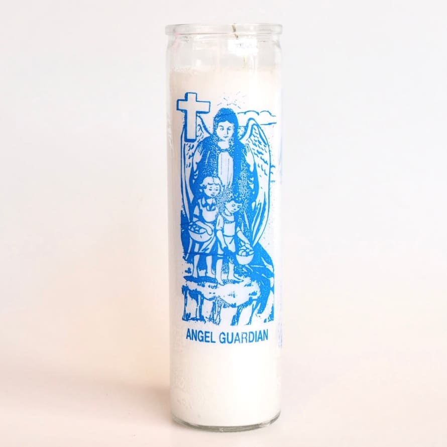 Santa sabina White Guardian Angel Ritual Prayer Candle