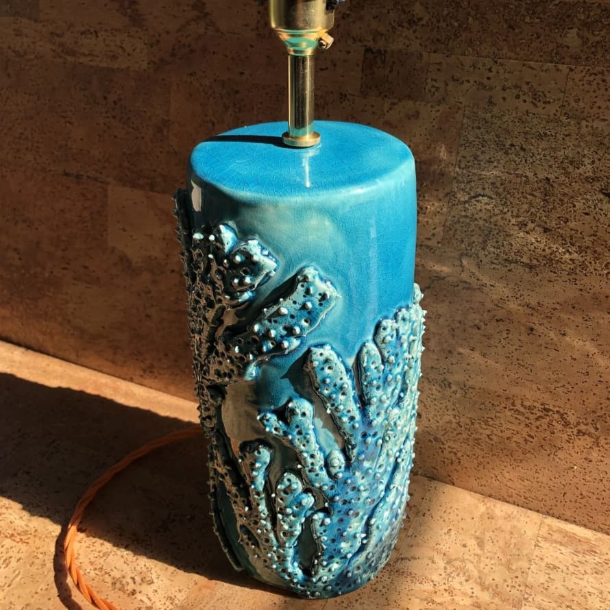 Lottie Mutton Coral Design Ceramic Lampbase