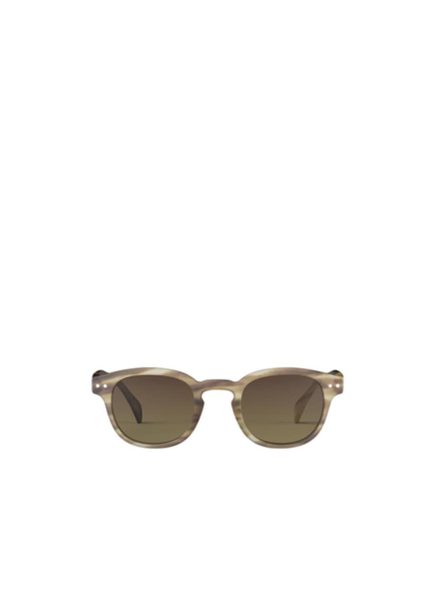 IZIPIZI #C Sunglasses In Smoky Brown