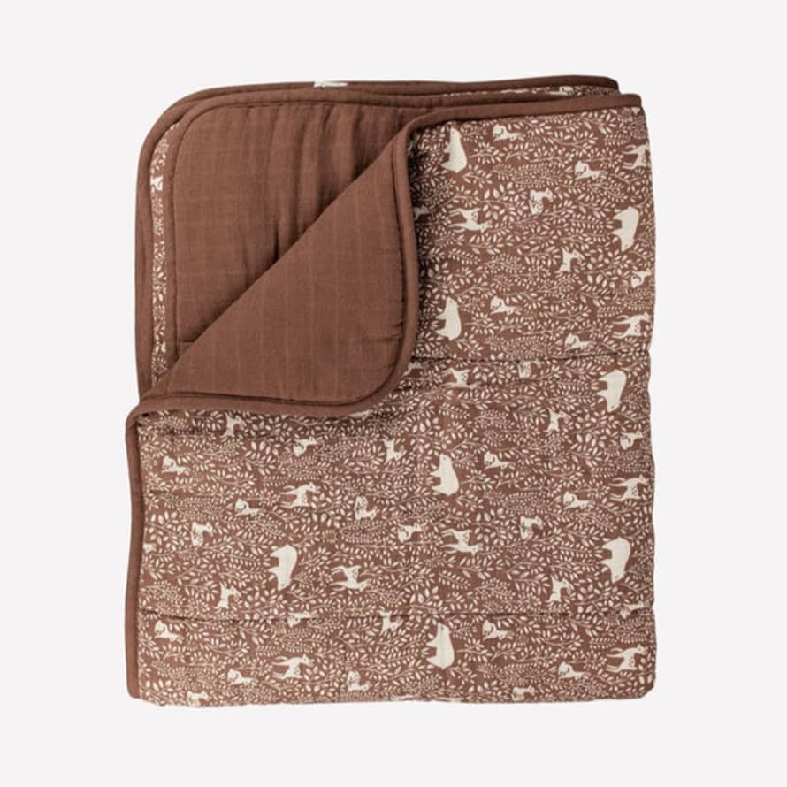 Main Sauvage Quilted Blanket