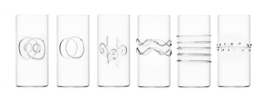 Ichendorf Milano DECO Set of 6 longdrink glasses