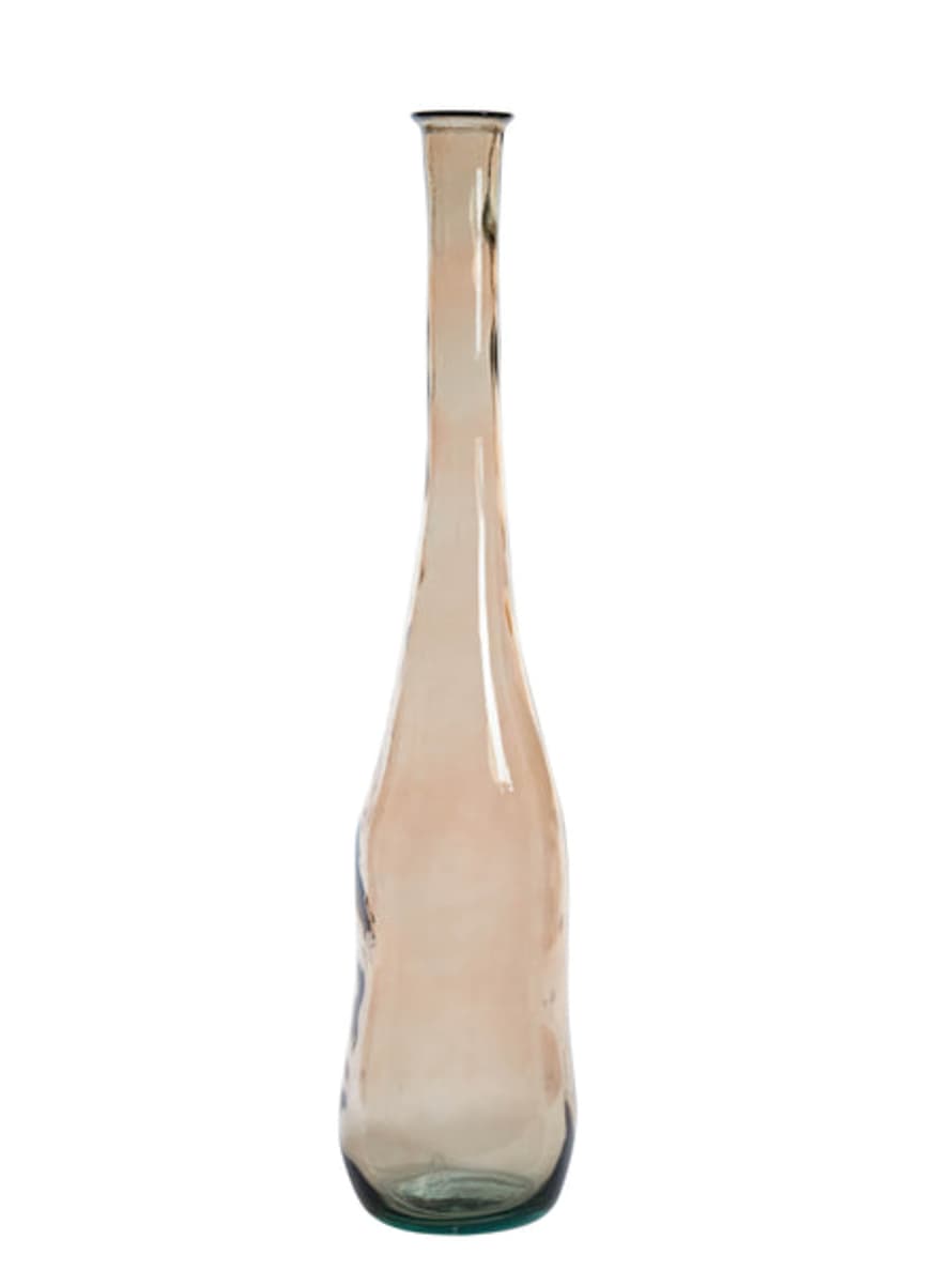 Light & Living Vonigo Light Brown Tall Glass Vase