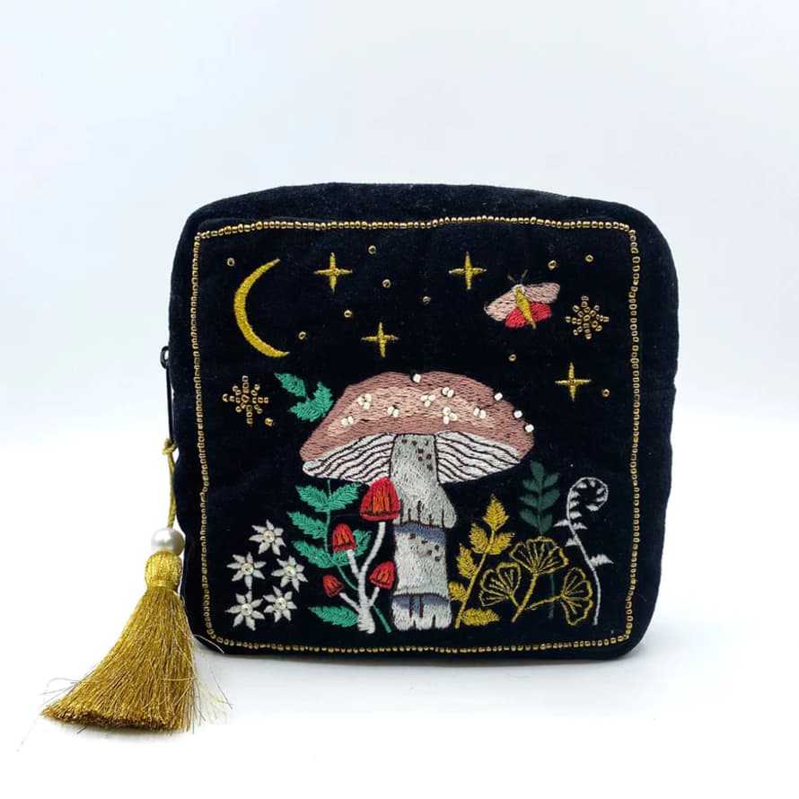 House of disaster Forage Mushroom Make Up Bag