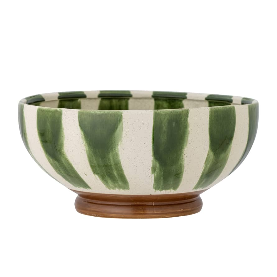 Bloomingville Shakti Bowl, Green, Stoneware
