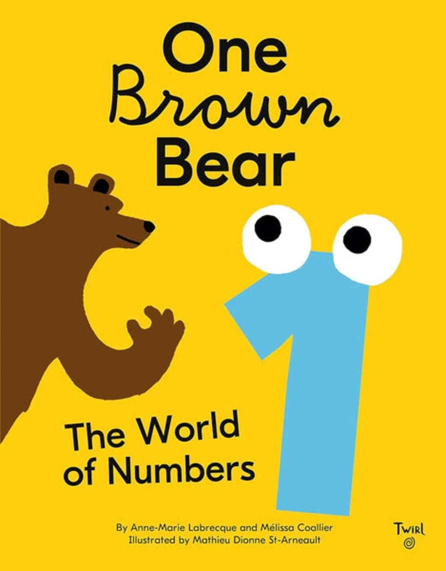 Beldi Maison One Brown Bear Book - The World Of Numbers