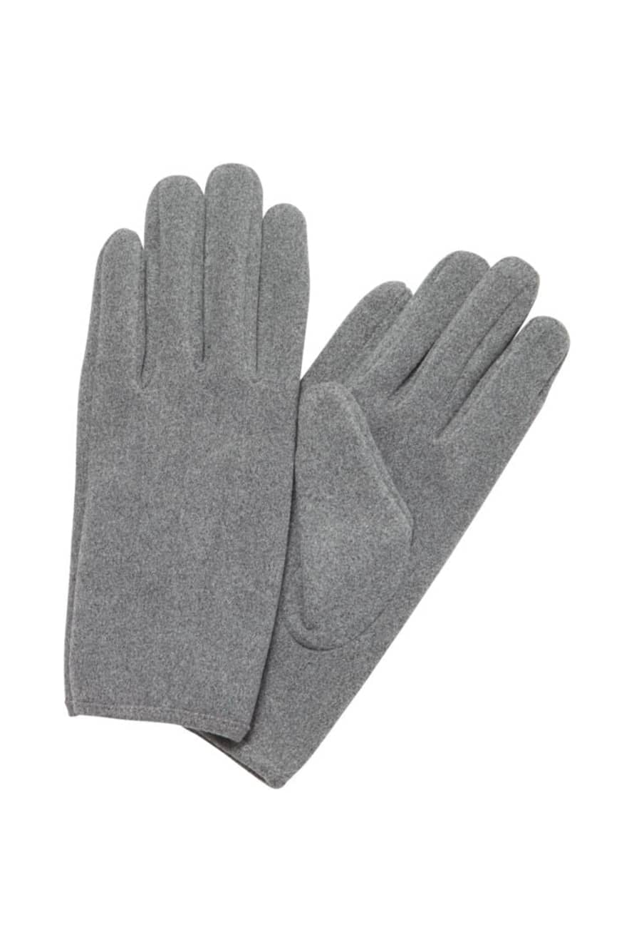 ICHI Ualtar Gloves Dark Grey Melange 20119550