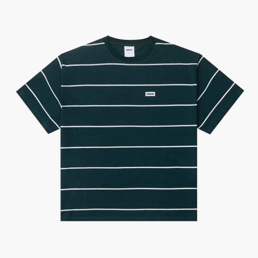Parlez Argyle T-Shirt - Deep Green