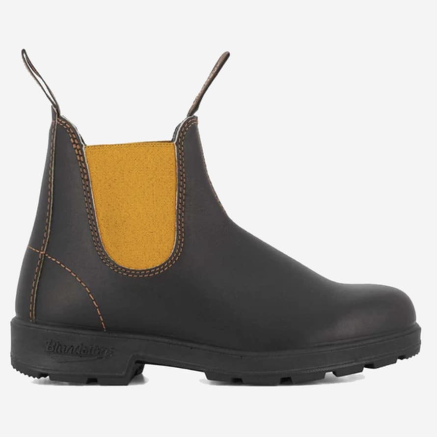 Blundstone 1919 Brown and Mustard Boots