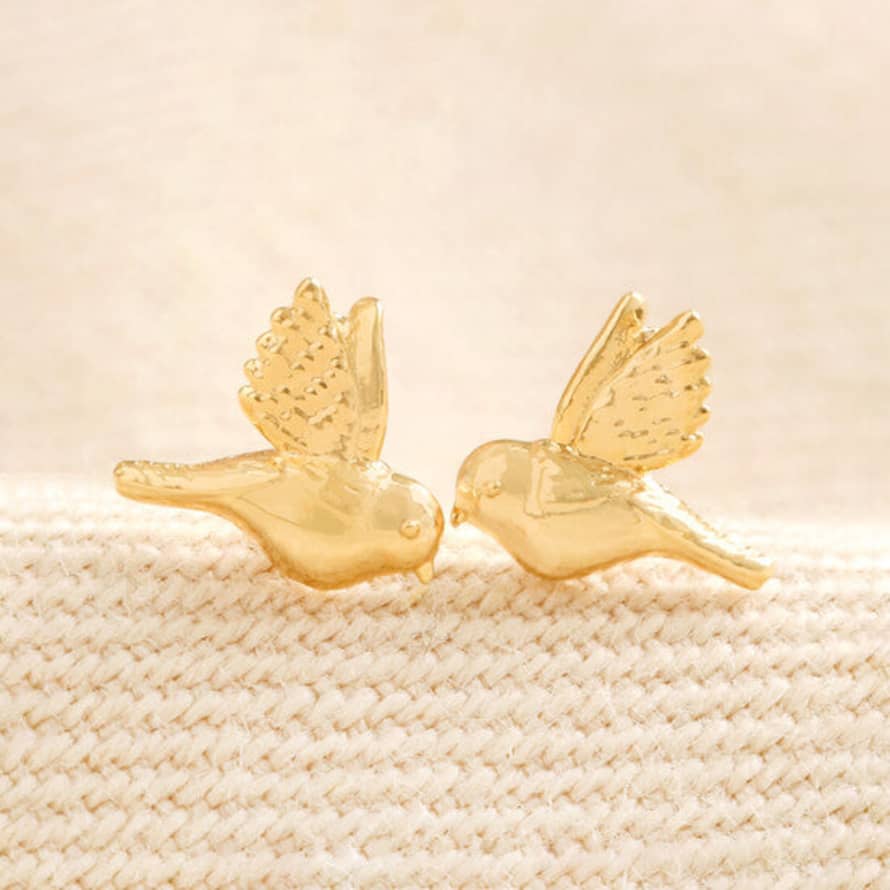 Lisa Angel Delicate Bird Stud Earrings