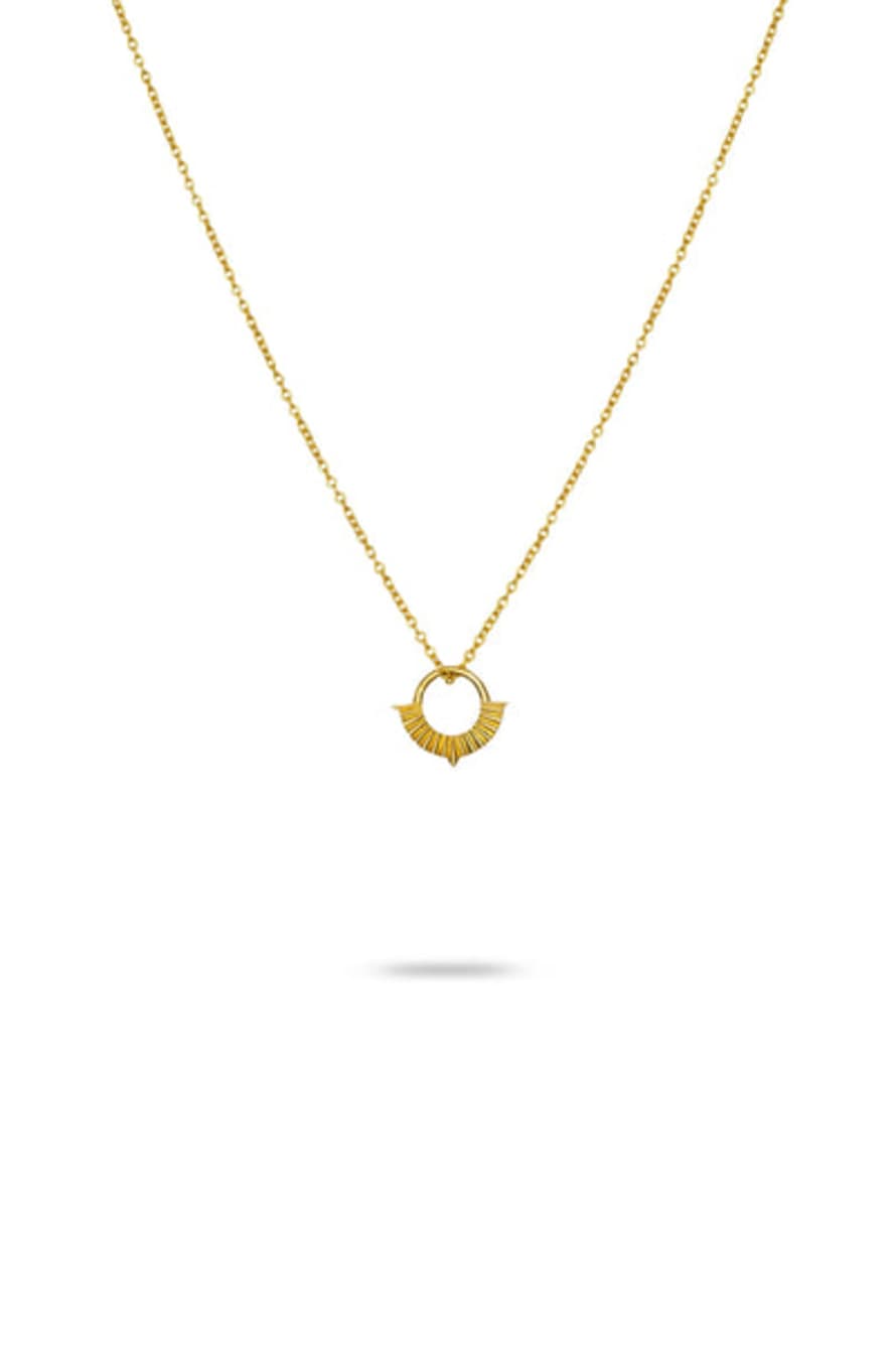 One & Eight 2318 Gold Wren Necklace