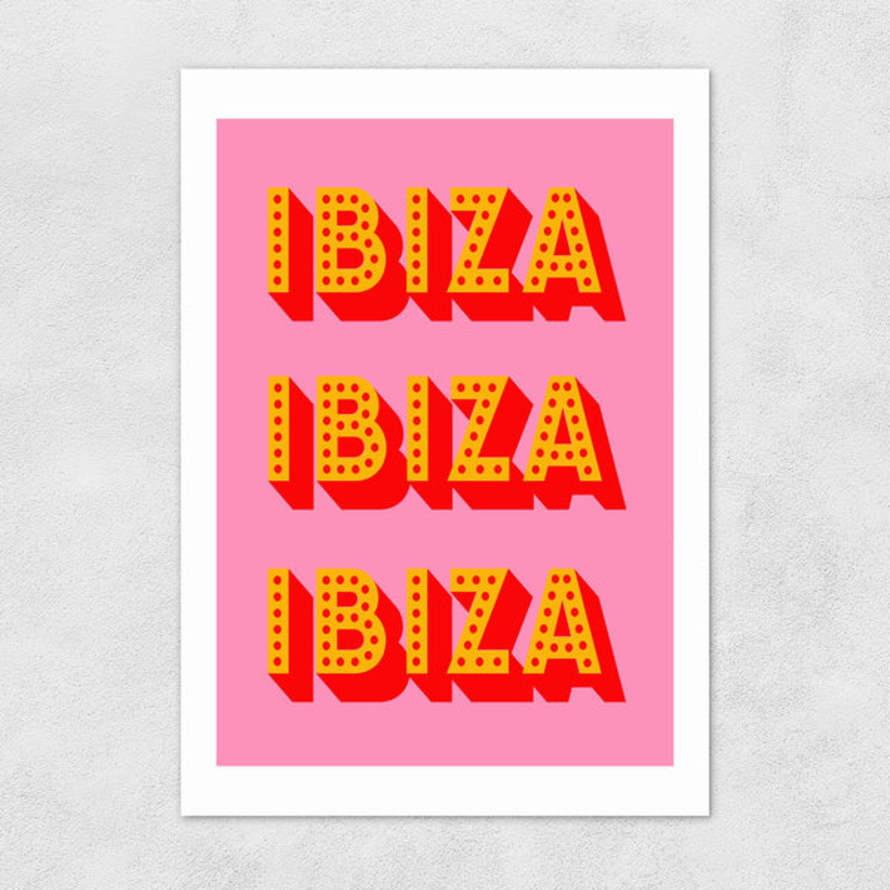 East End Prints  Ibiza Print