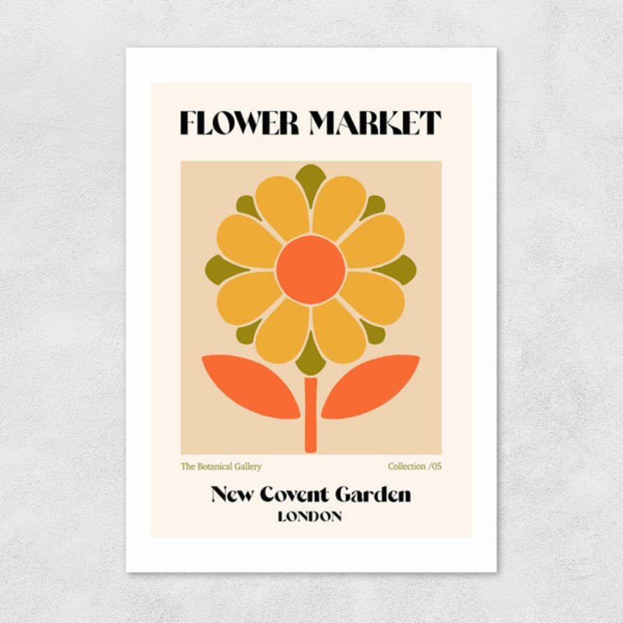 East End Prints  New Convent Garden Flower Market Print