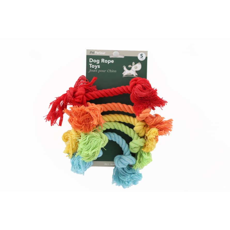 Temerity Jones Rainbow Dog Rope Tug Toys 