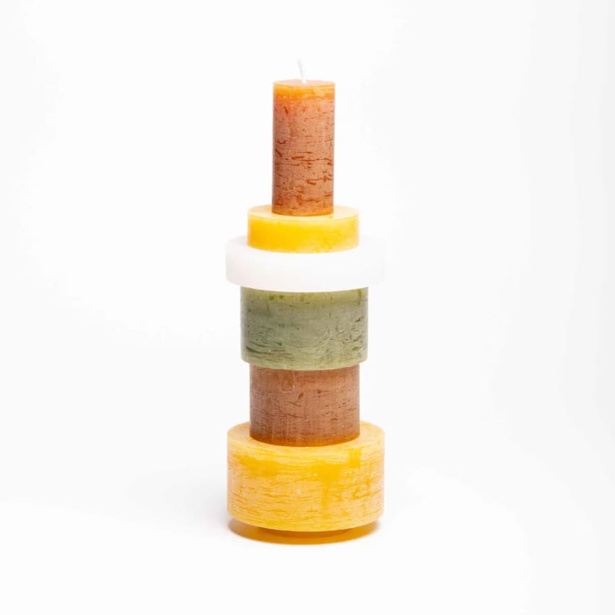 Stan Editions 6 Piece Yellow 06 Candle Stack 