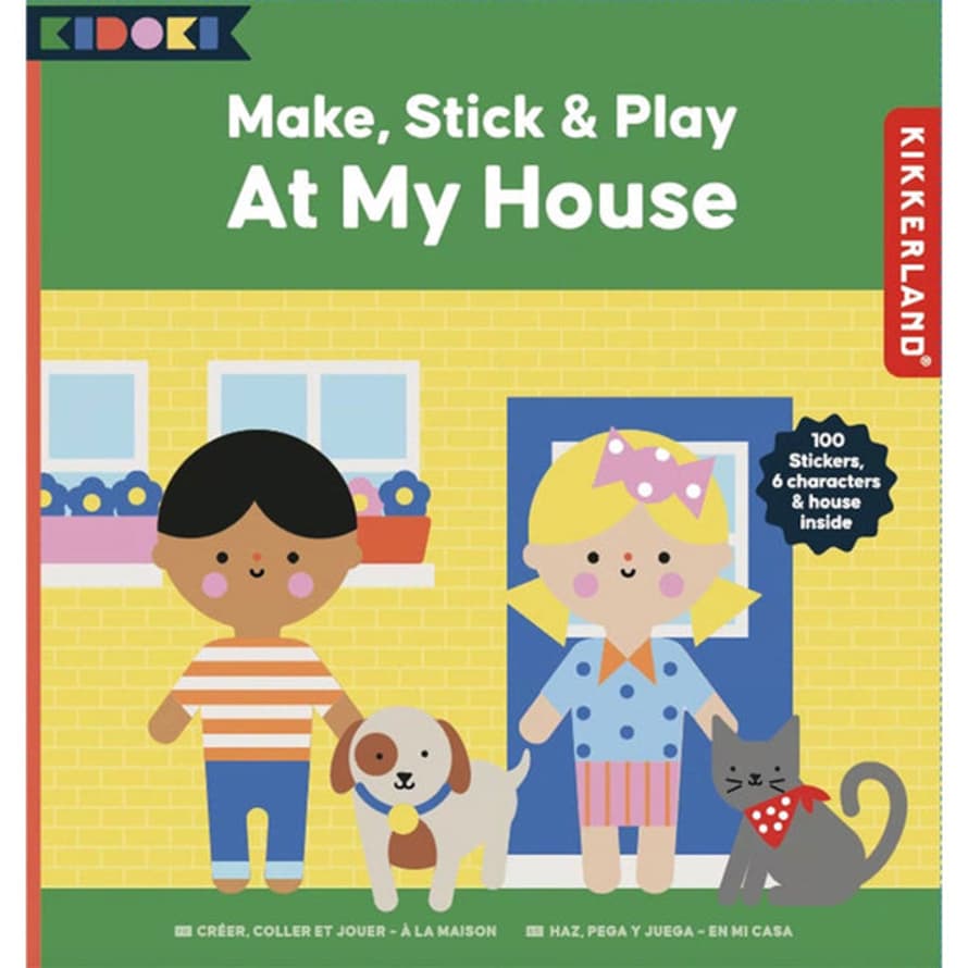 Kidoki Make, Stick & Play - At My House