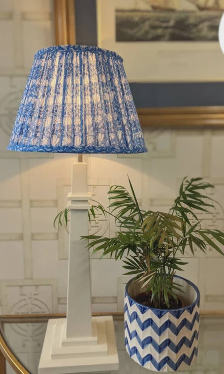 LNH Edit Penny Empire Pleated Lampshade-30cm