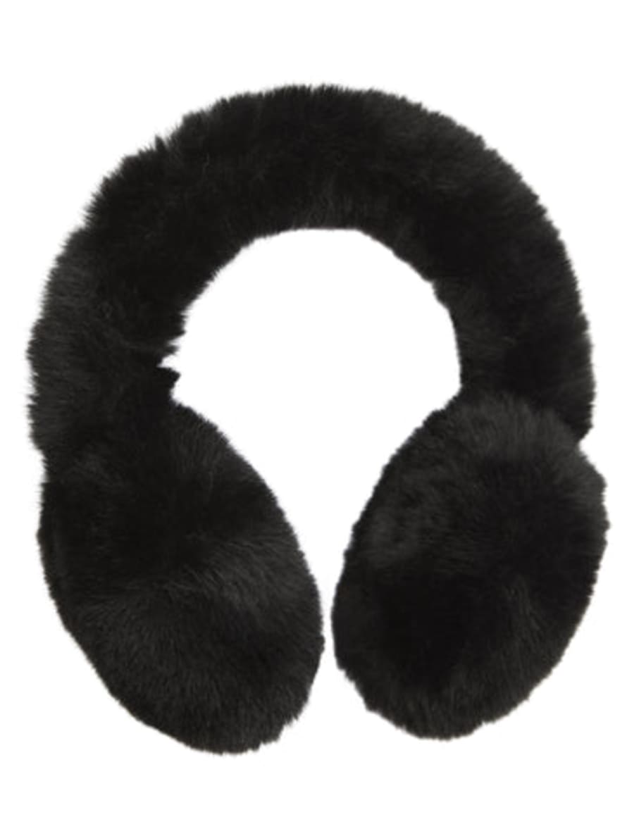 Nooki Design Edie Faux Fur Earmuff-black