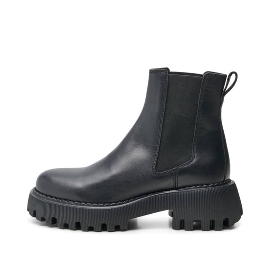 Shoe The Bear Posey Chelsea Leather Boots - Black