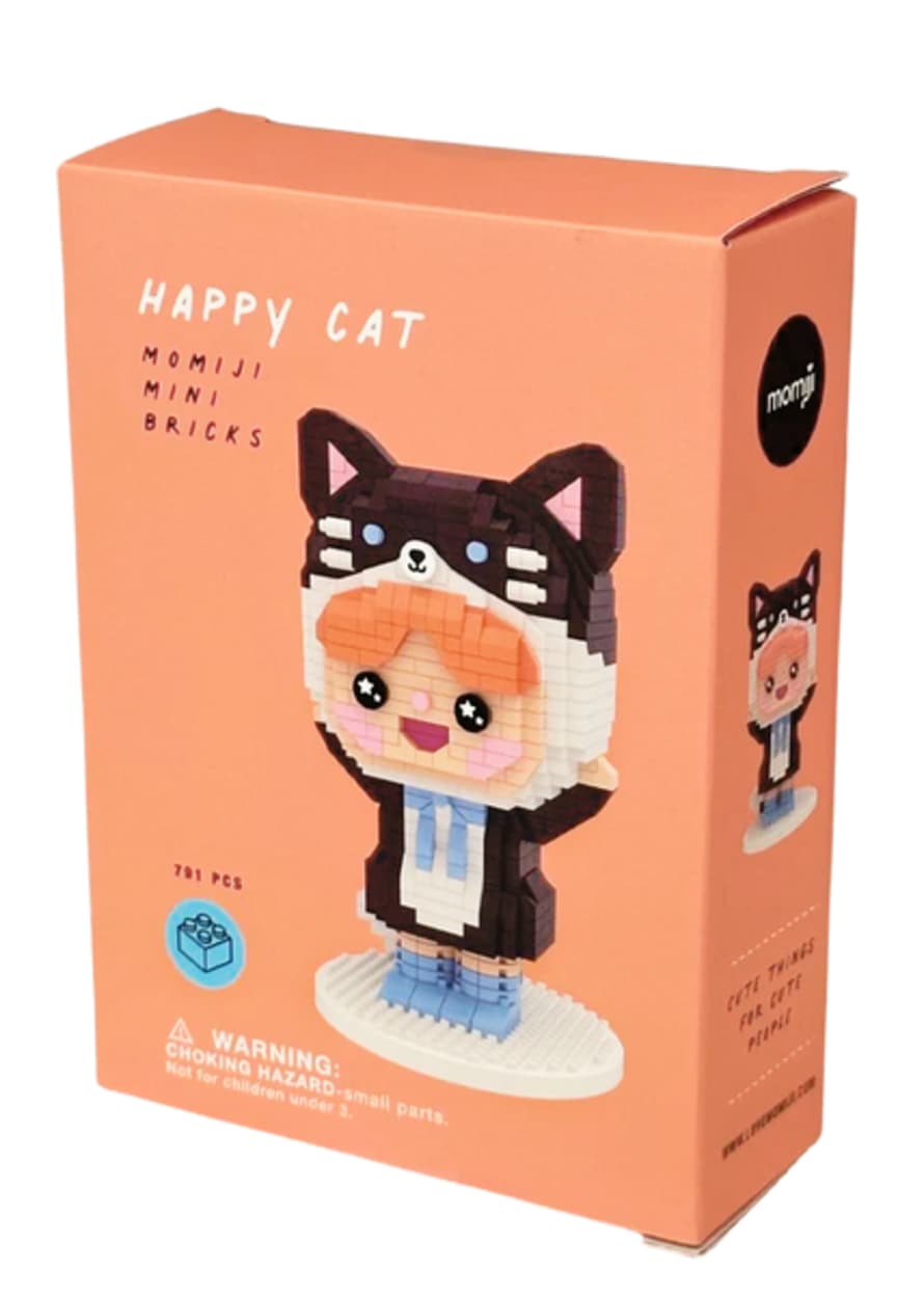 Momiji - Happy Cat Mini-bricks