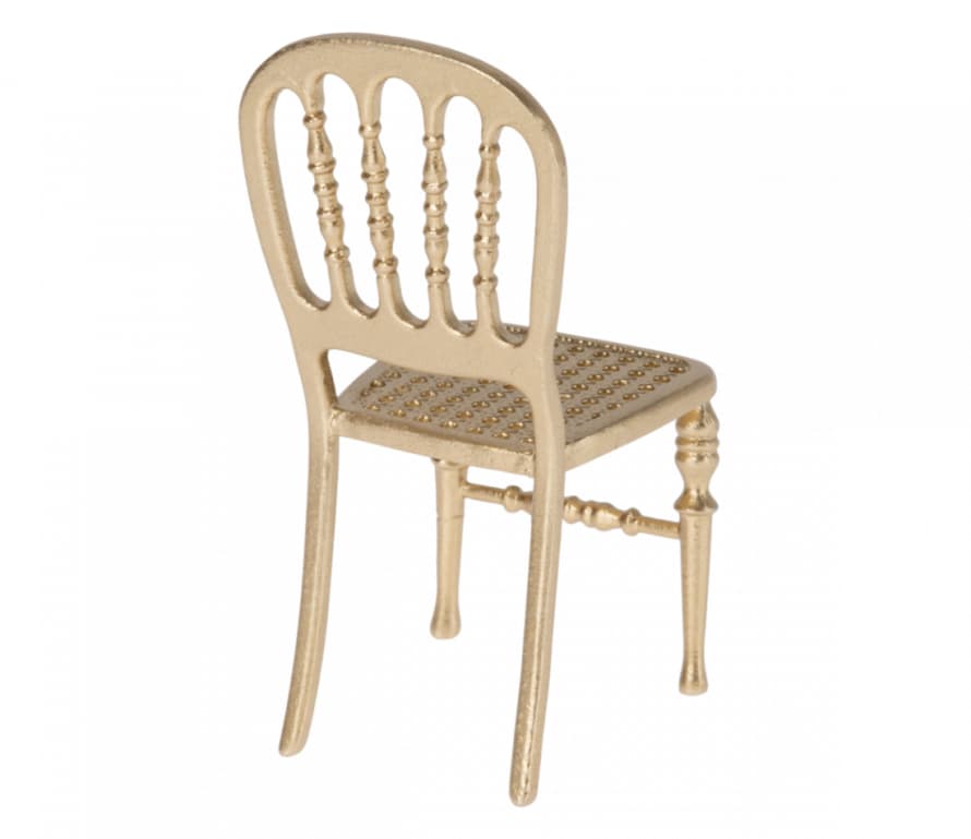 Maileg Gold Mouse Chair