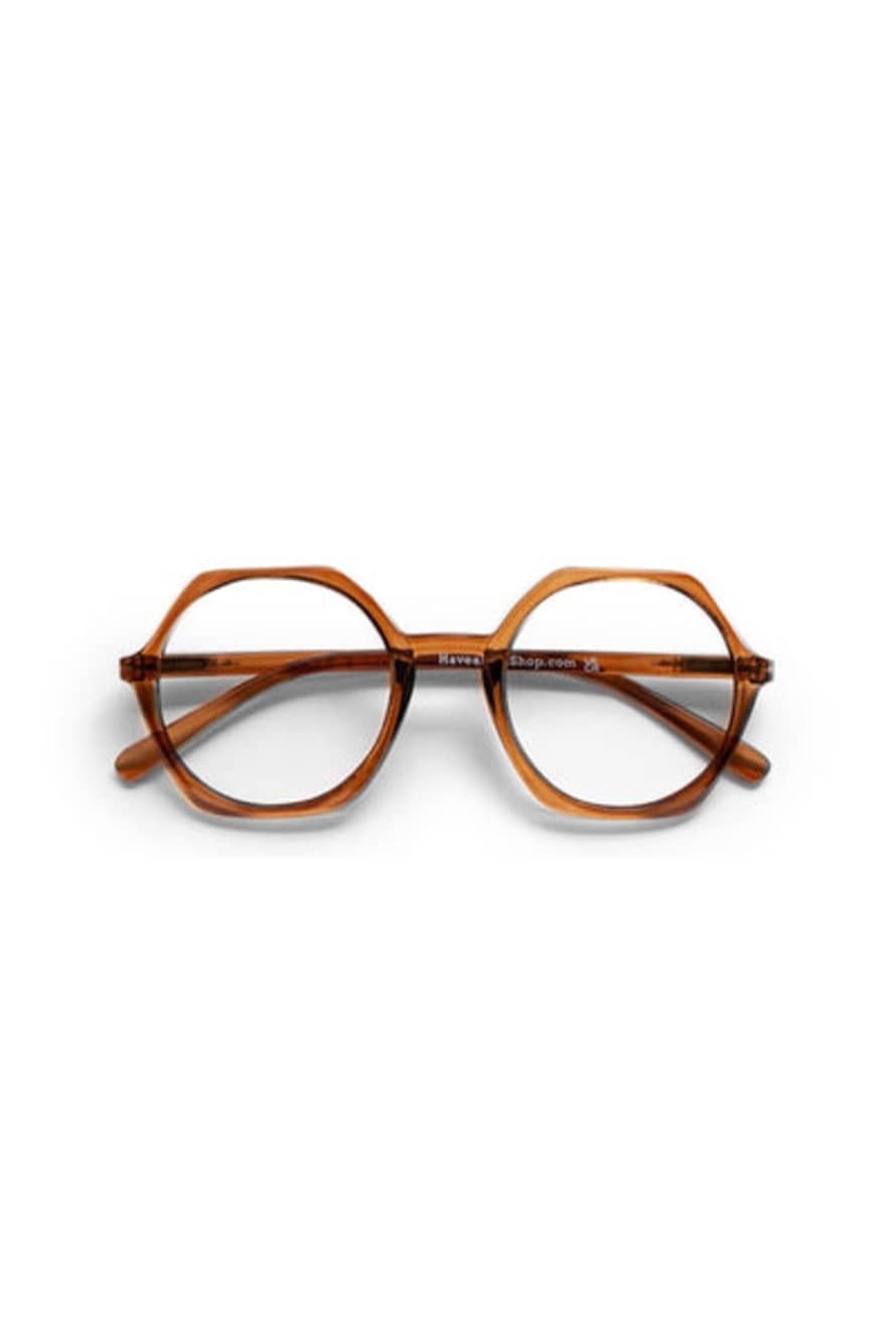 Have A Look Reading Glasses - Edgy Brown