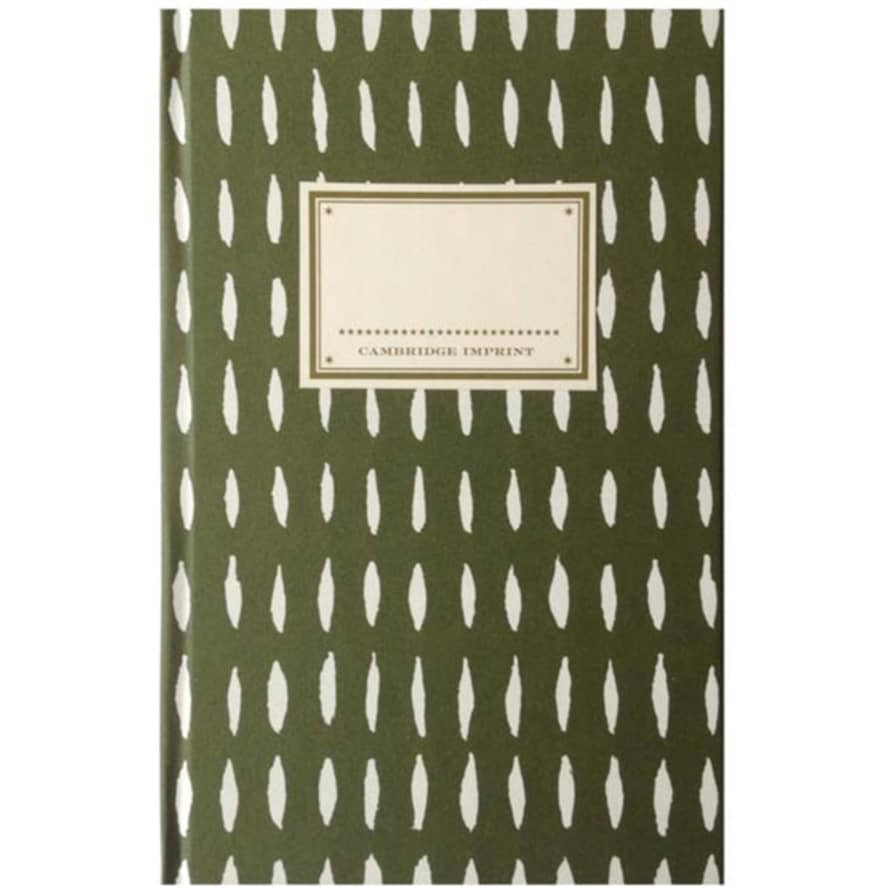 Cambridge Imprint Olive Seed Hardback Notebook