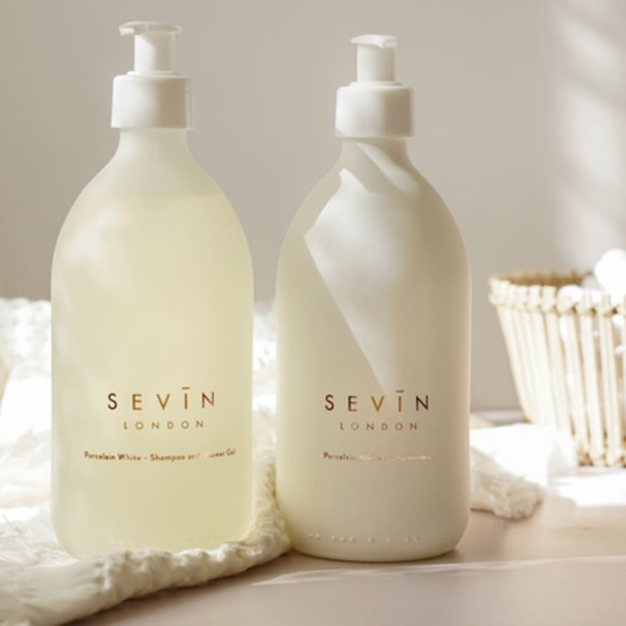 Sevin Hand and Body Duo Set - Porcelain White