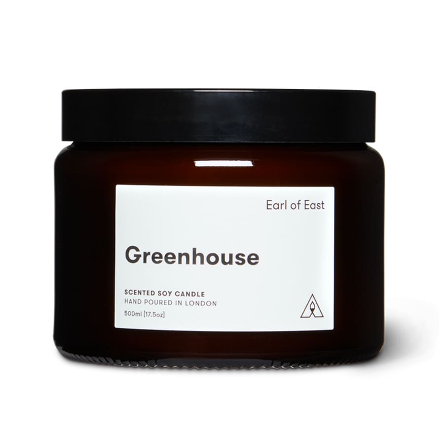 Earl Of East 500ml Soy Wax Greenhouse Candle 