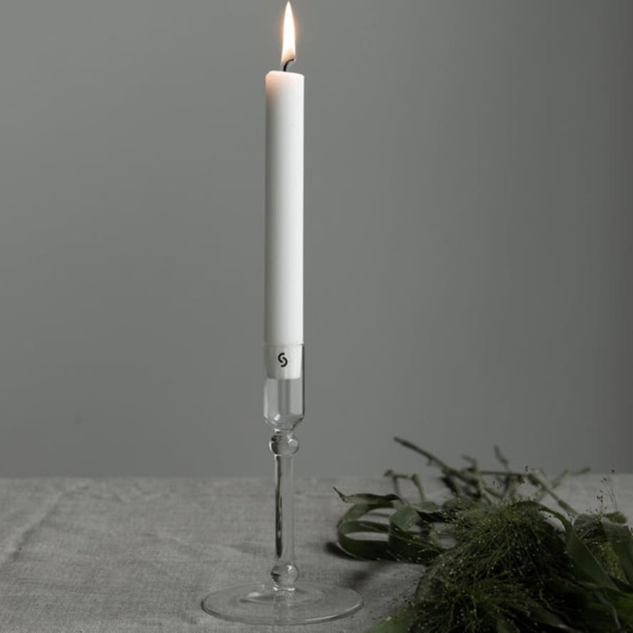 Storefactory Glass Candlestick / Small