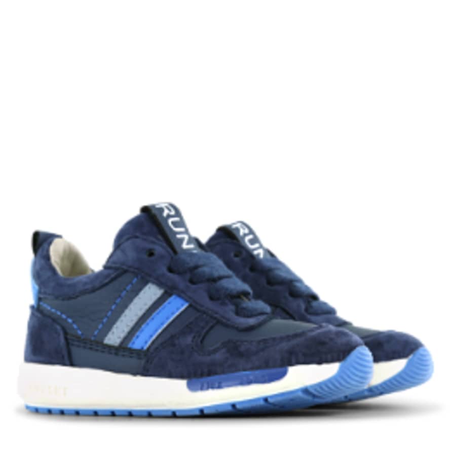 Shoesme Leather Sneaker (dark Blue) 21-26