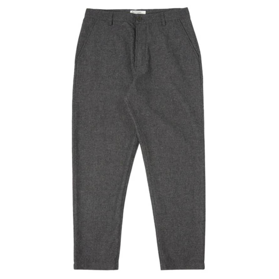 Universal Works Military Chino Reuse Wool Blend Charcoal
