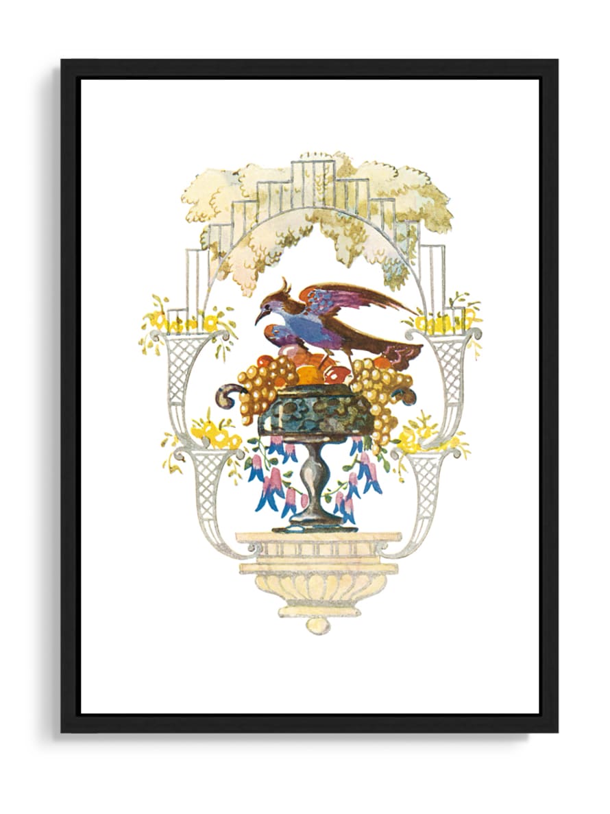 Tartan and Zebra Láminas Decorativas 'Art Deco Oriental' - 70x50cm / Diseño D