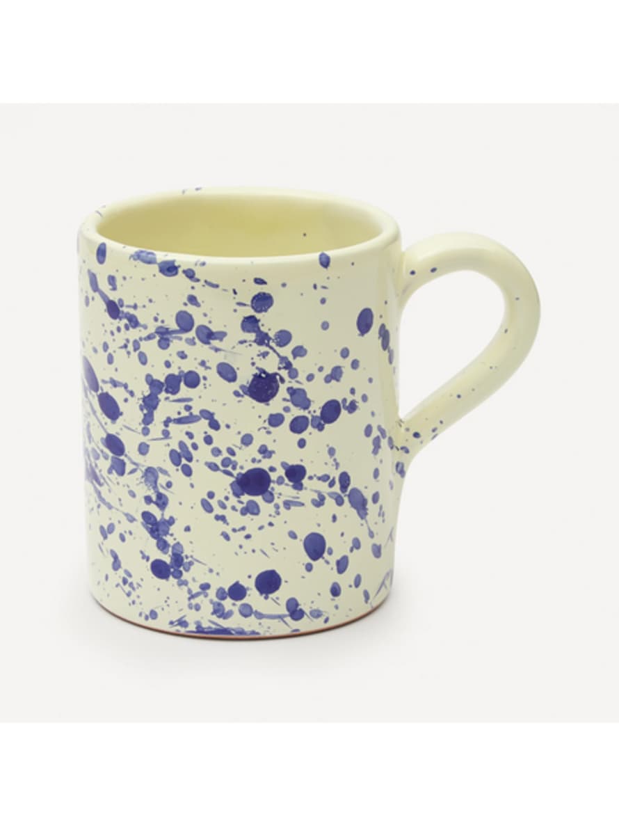 Hot Pottery Coffee Mug - Blueberry