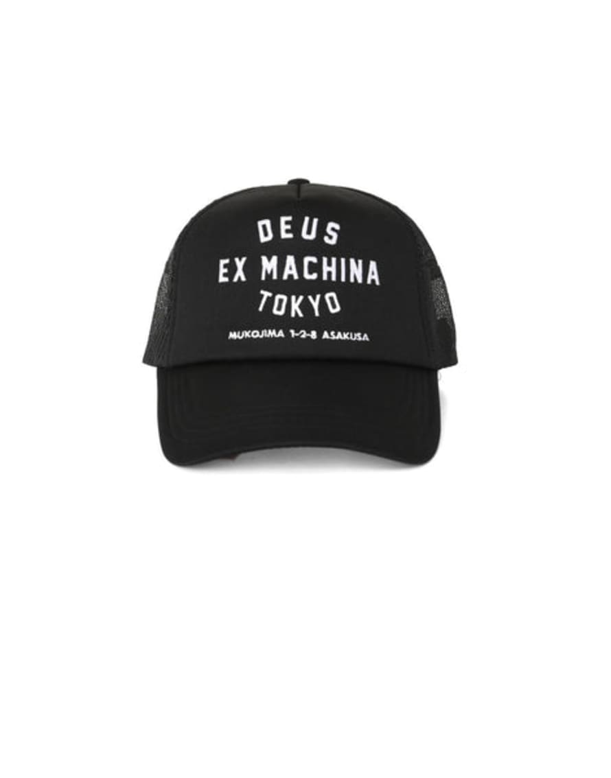 Deus Ex Machina Hat For Men Dmw47840 Blk