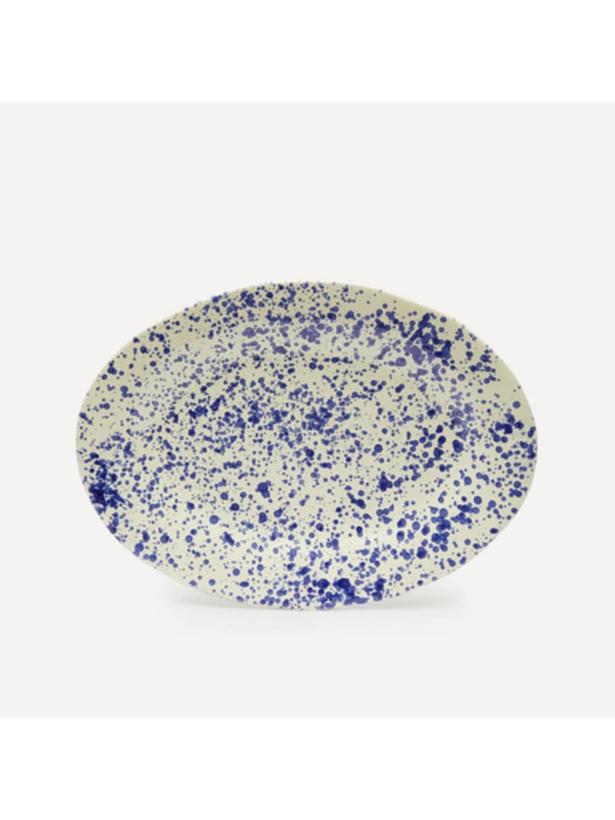 Hot Pottery Serving Platter - Blueberry